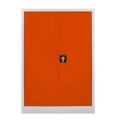 Jessan Ofis 130 luk Dosya Dolabı Gri-Turuncu