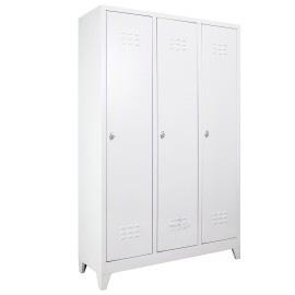 Jessan Ofis 3 lü Eko Soyunma Dolabı Gri