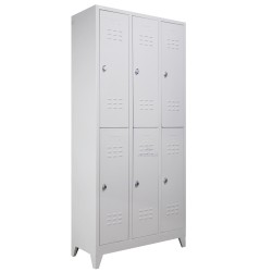 Jessan Ofis 6 lı Standart Soyunma Dolabı Gri